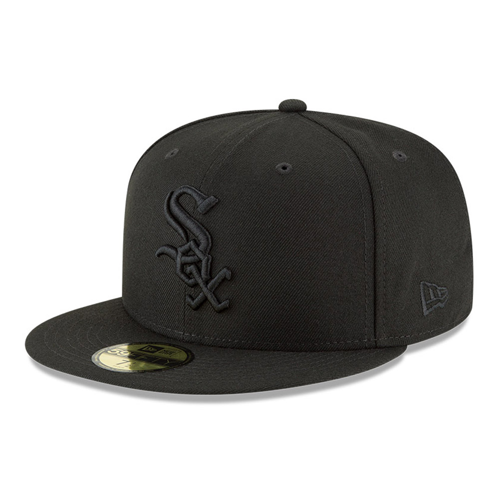 Chicago White Sox MLB Basic Black 59FIFTY FItted Cap