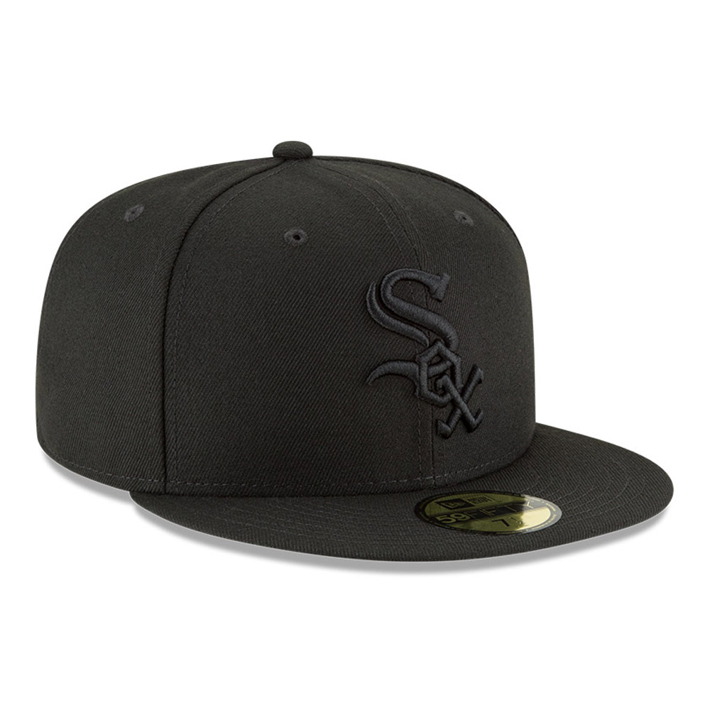 Chicago White Sox MLB Basic Black 59FIFTY FItted Cap