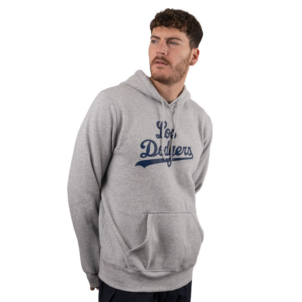 Felpa con cappuccio LA Dodgers MLB City Connect grigia