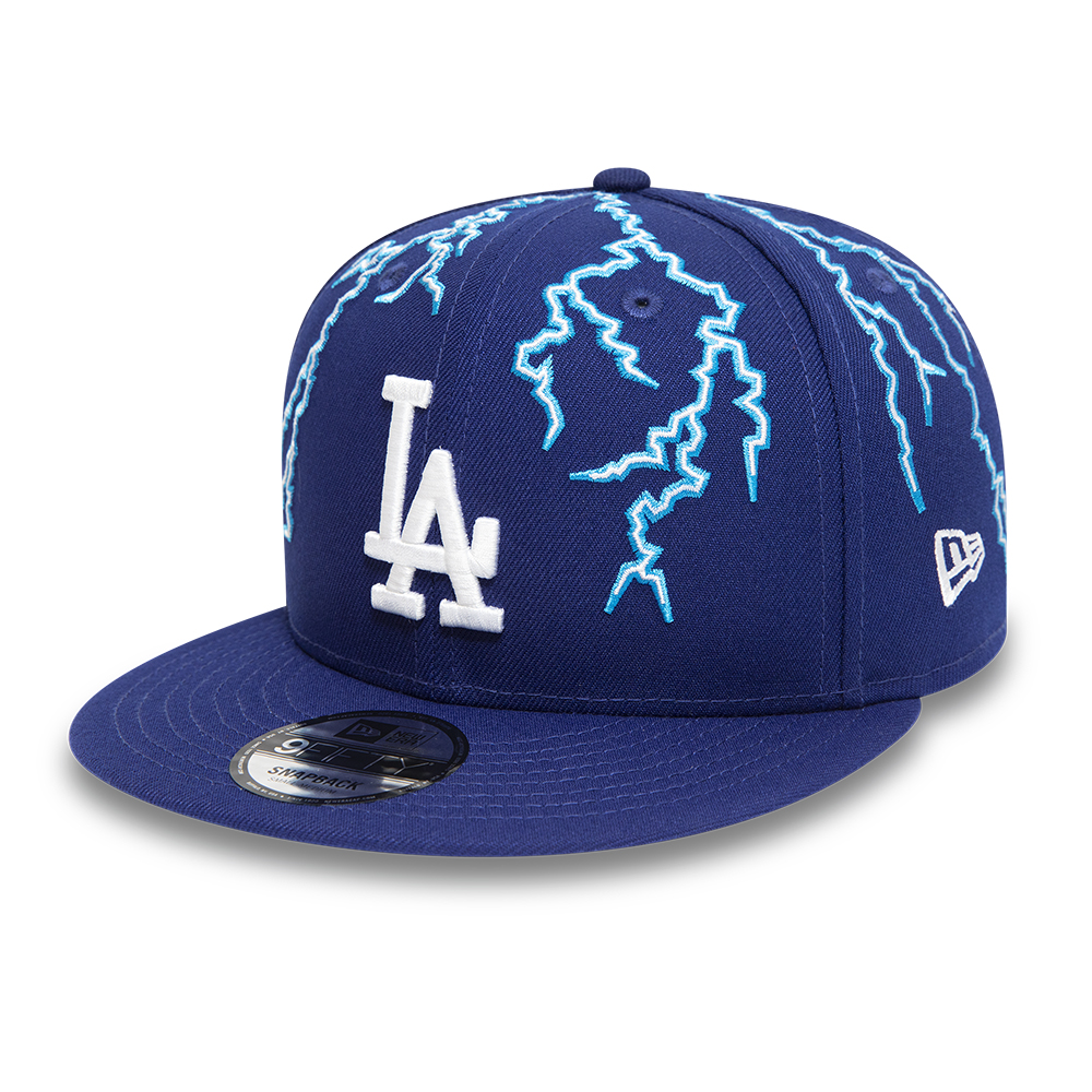 LA Dodgers Lightning Blue 9FIFTY Snapback Cap