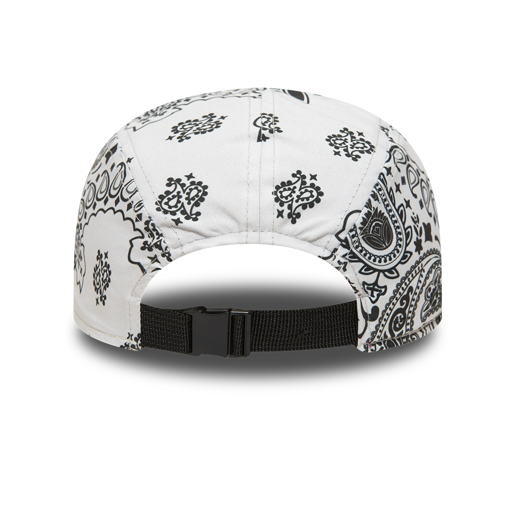New Era Paisely White Reversible Camper Cap