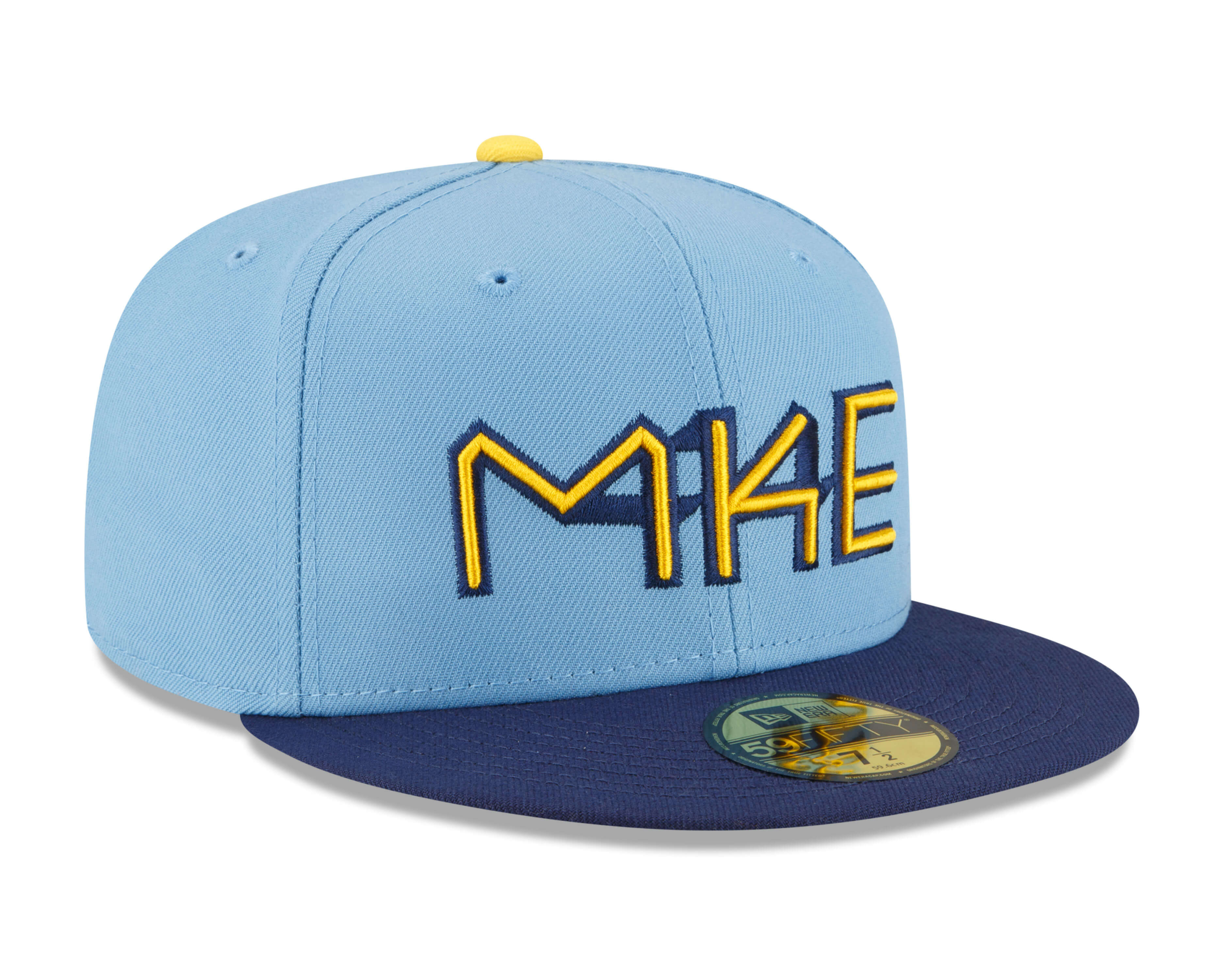 Milwaukee Brewers MLB City Connect Navy 59FIFTY Cap