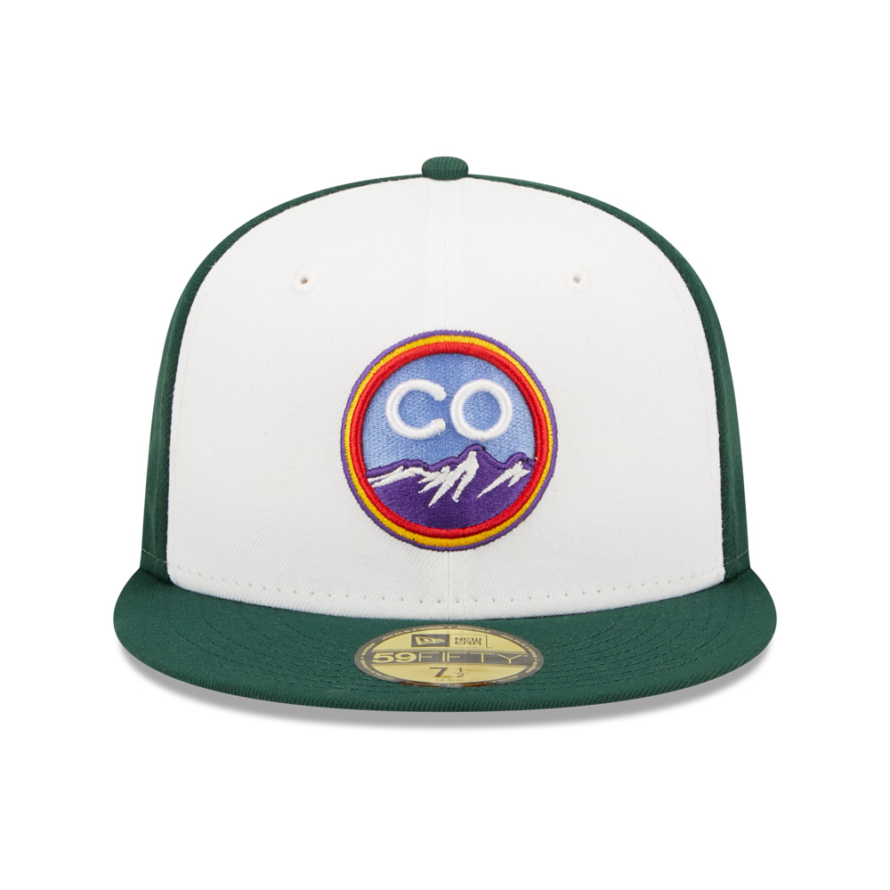Official New Era Colorado Rockies MLB City Connect Green 59FIFTY Fitted Cap  B5334_258