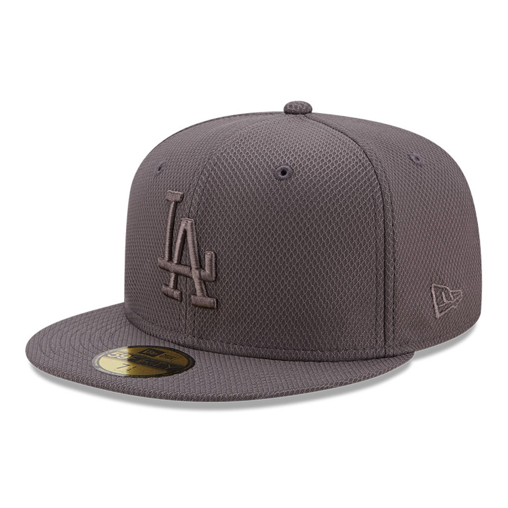 LA Dodgers Diamond Era Grey 59FIFTY Fitted Cap