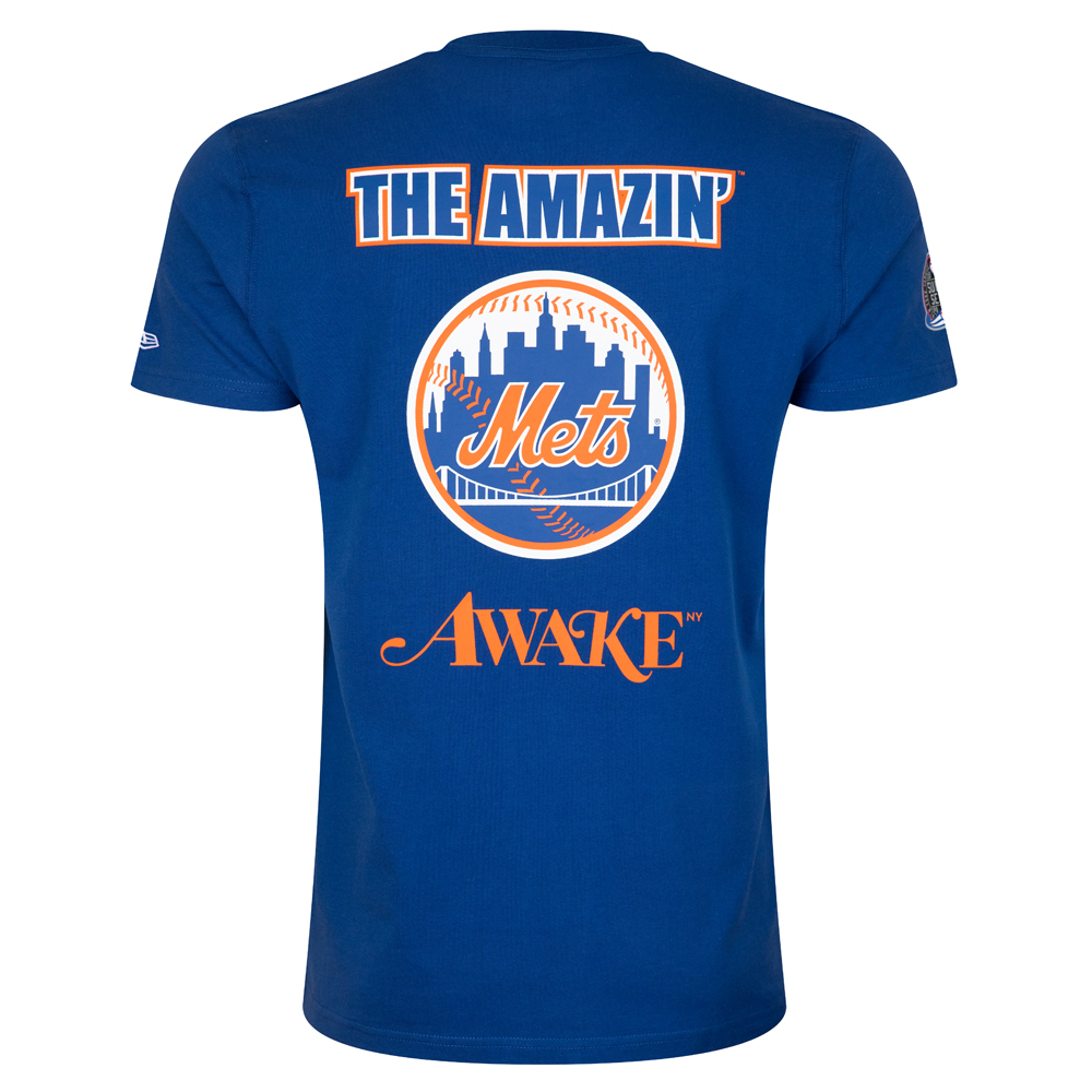 New York Mets Awake x MLB Blue T-Shirt