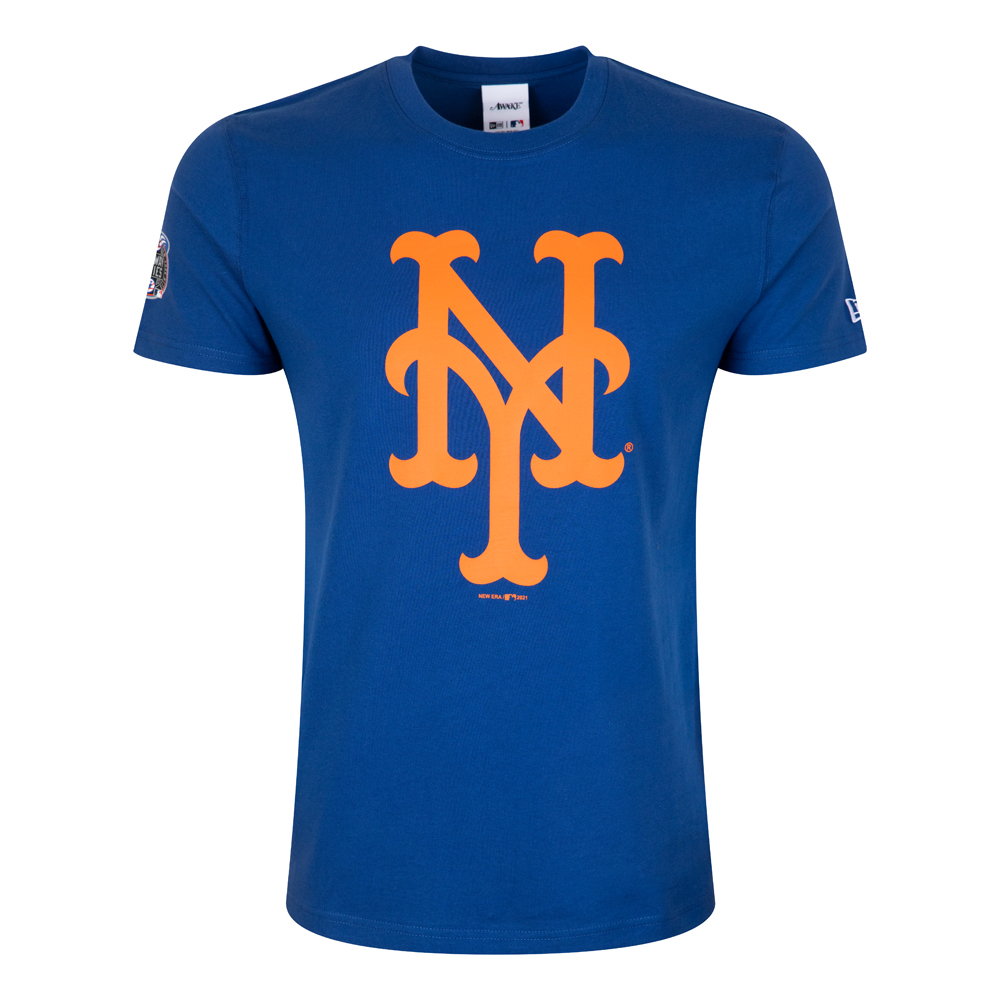 T-shirt bleu des Mets de New York Awake x MLB