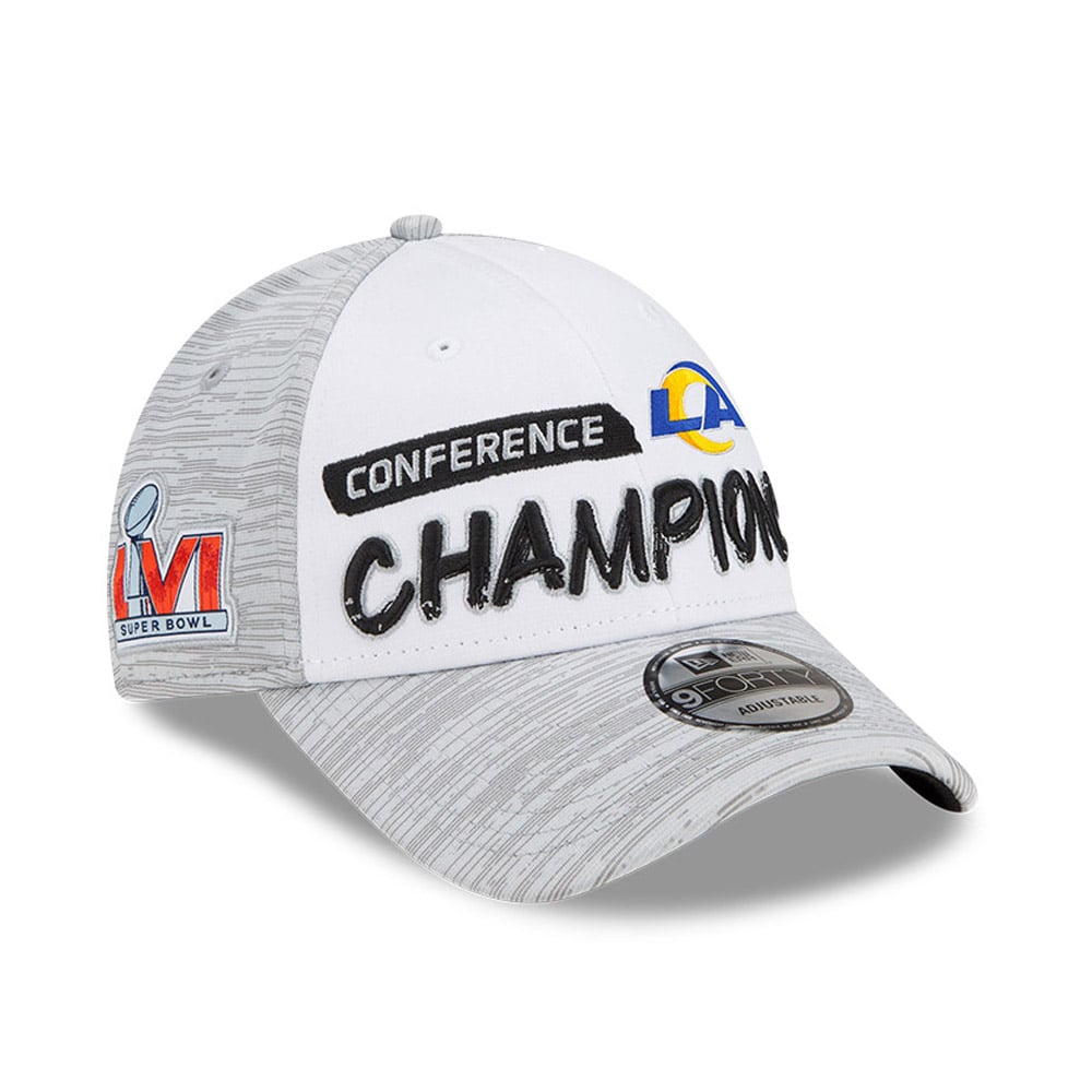 LA Rams NFL Conference Champs 2022 Grey 9FORTY Cap