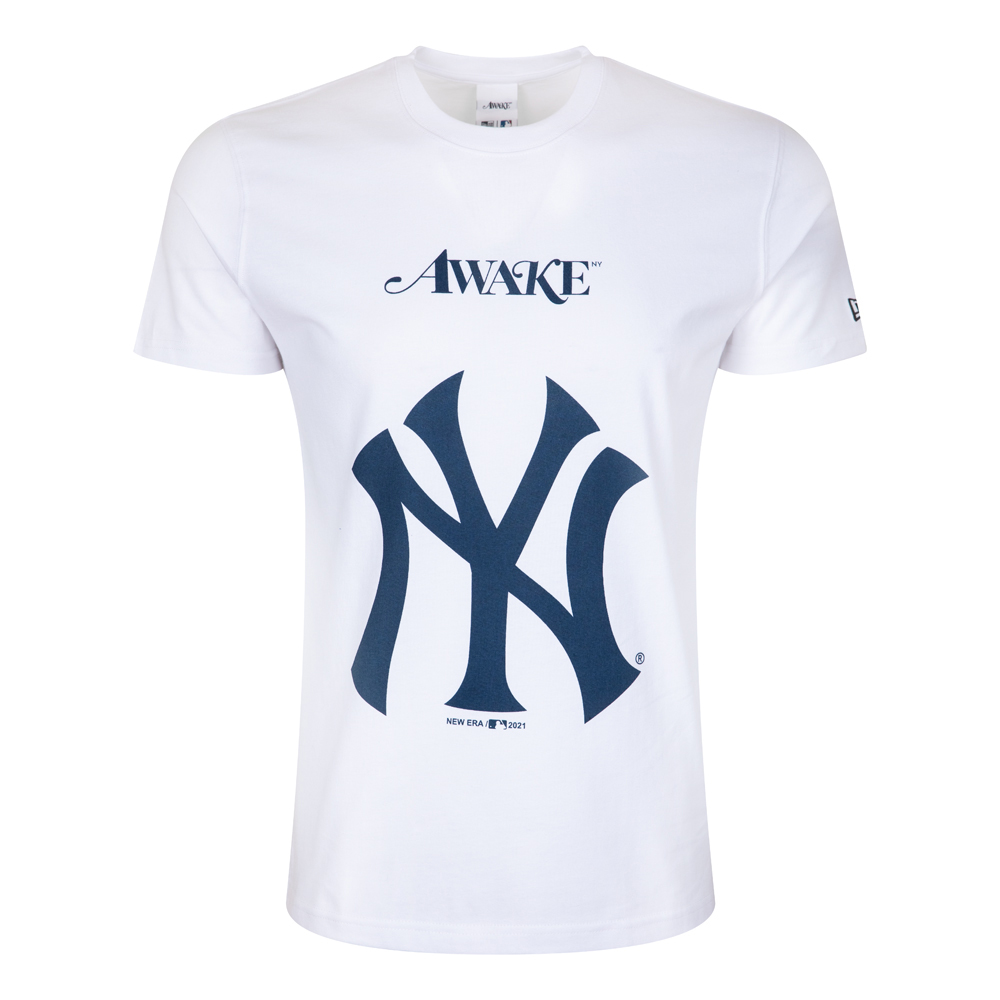 Yankees de Nueva York y Mets despiertan x Camiseta Blanca de MLB