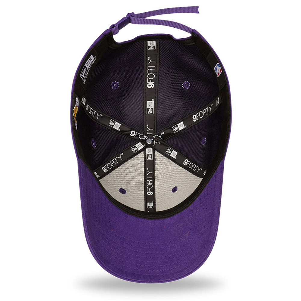 LA Lakers Split Logo Purple 9FORTY Cap