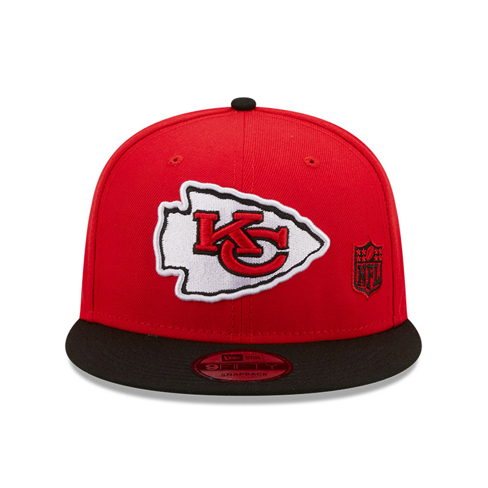 Kansas City Chiefs Team Arch Red 9FIFTY Snapback Cap