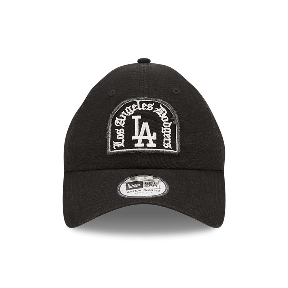 LA Dodgers Logo Patch Black Casual Classic Cap