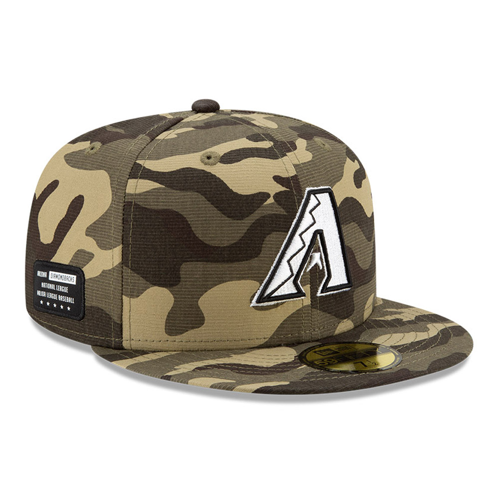 Diamondbacks de l’Arizona MLB Forces armées 59FIFTY Cap