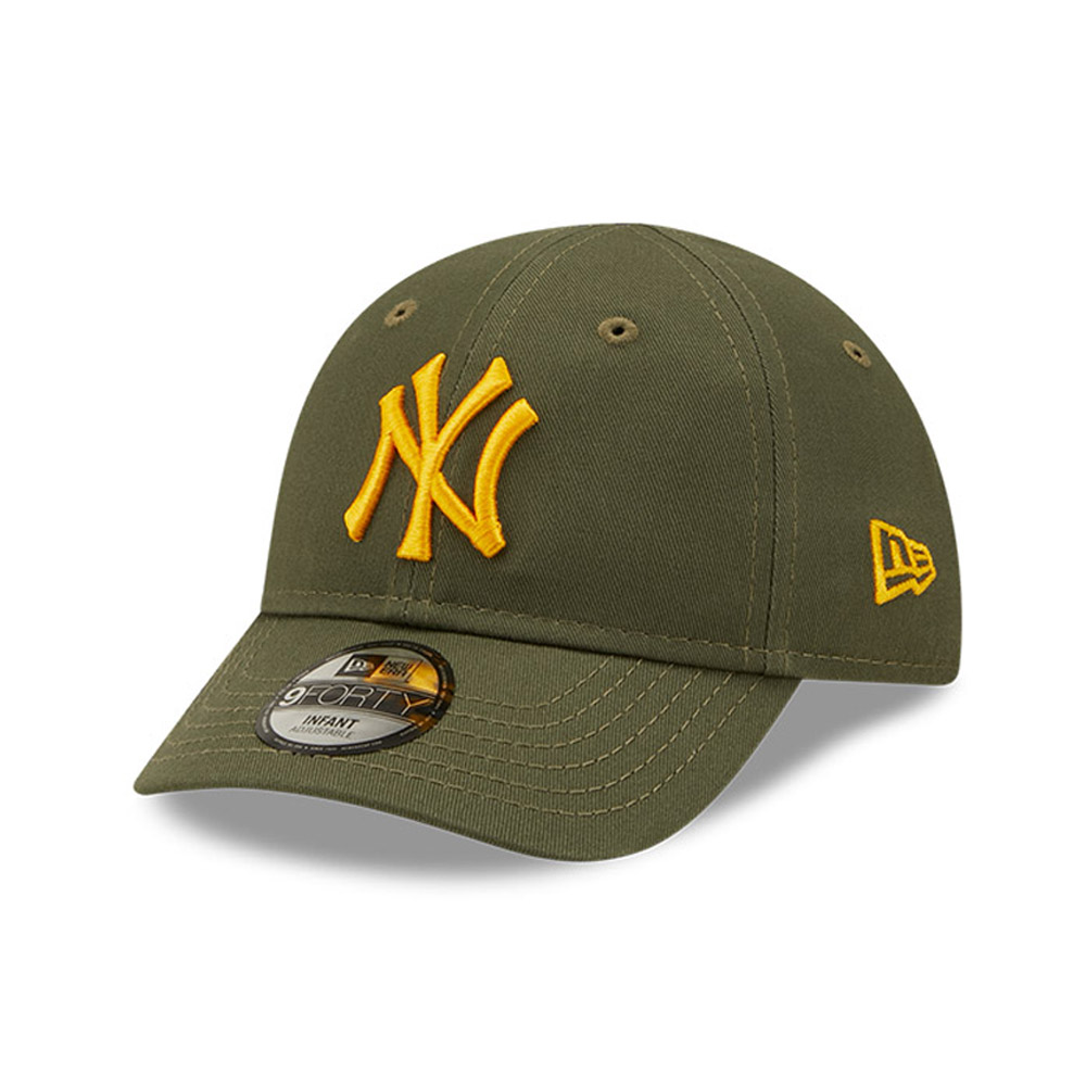 New York Yankees League Essential Infant Khaki 9FORTY Adjustable Cap