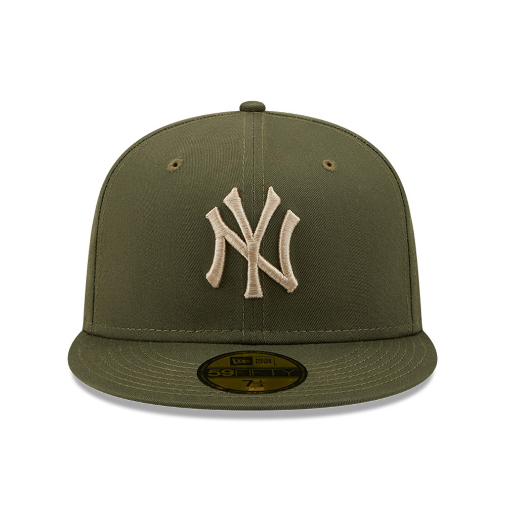 Casquette 59FIFTY Vert New York Yankees League Essential
