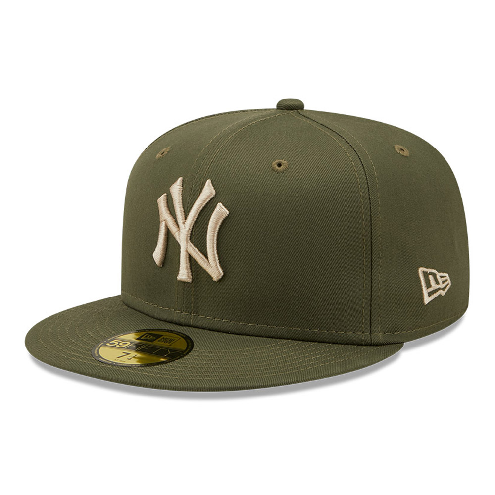 New era 60240431 League Essential 59fifty green khaki NY Yankees