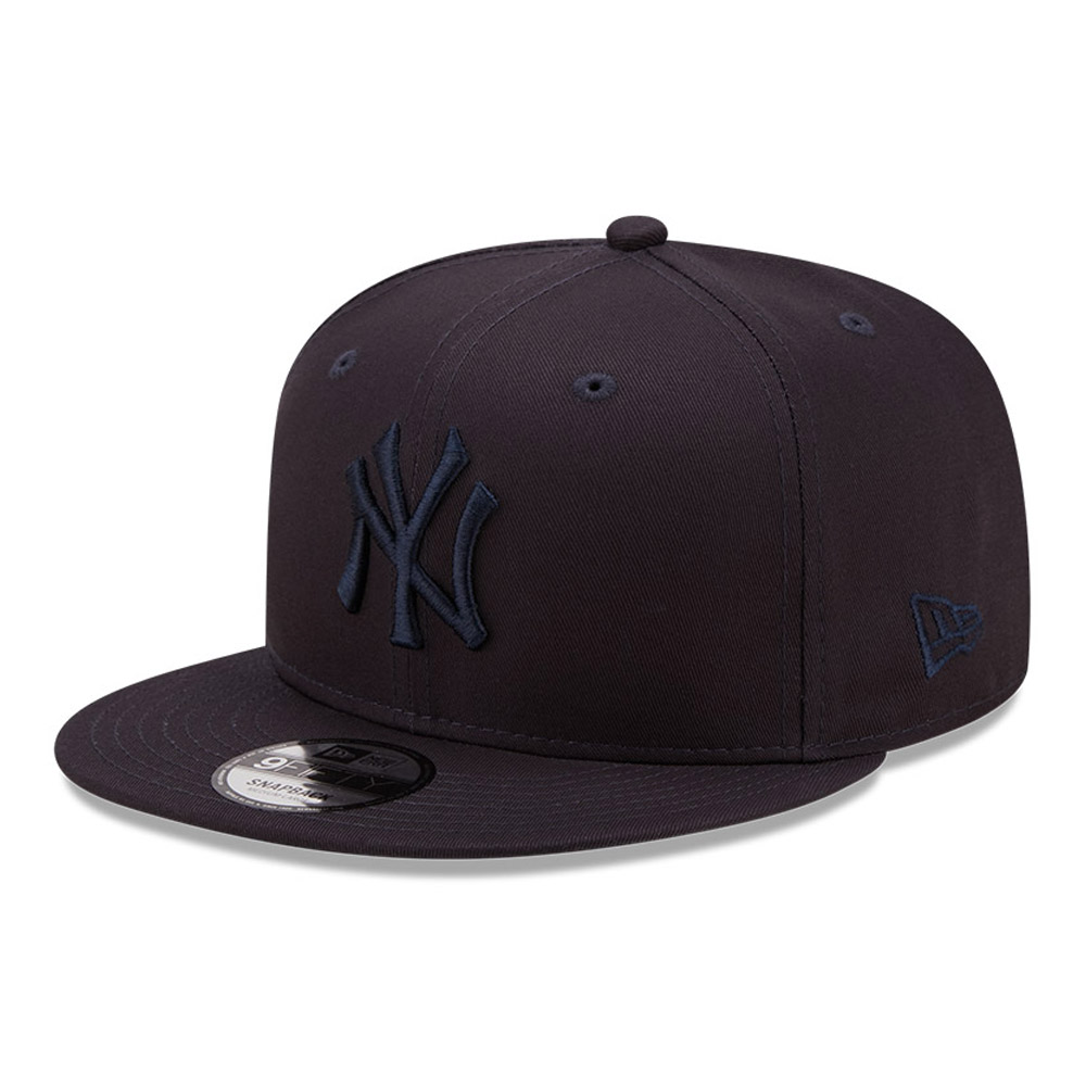 New Era 60240442 NY Yankees Navy League Essential 9fifty snapback cap