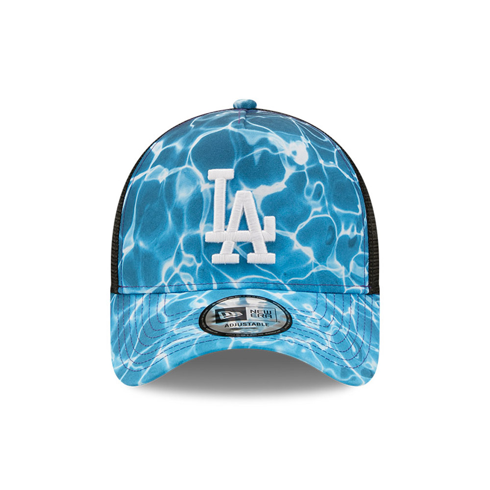 LA Dodgers Summer City Blue A-Frame Trucker Cap