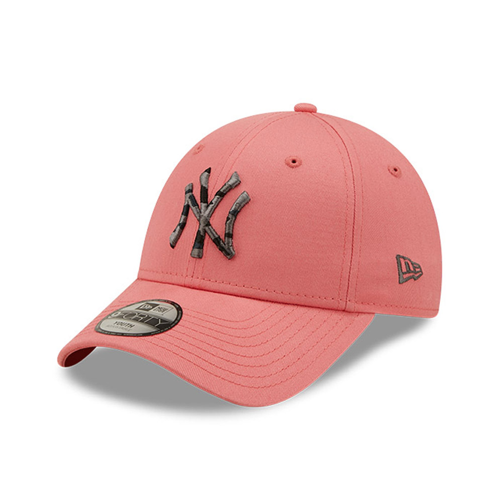 New York Yankees Camo Infill Kids Pink 9FORTY Adjustable Cap