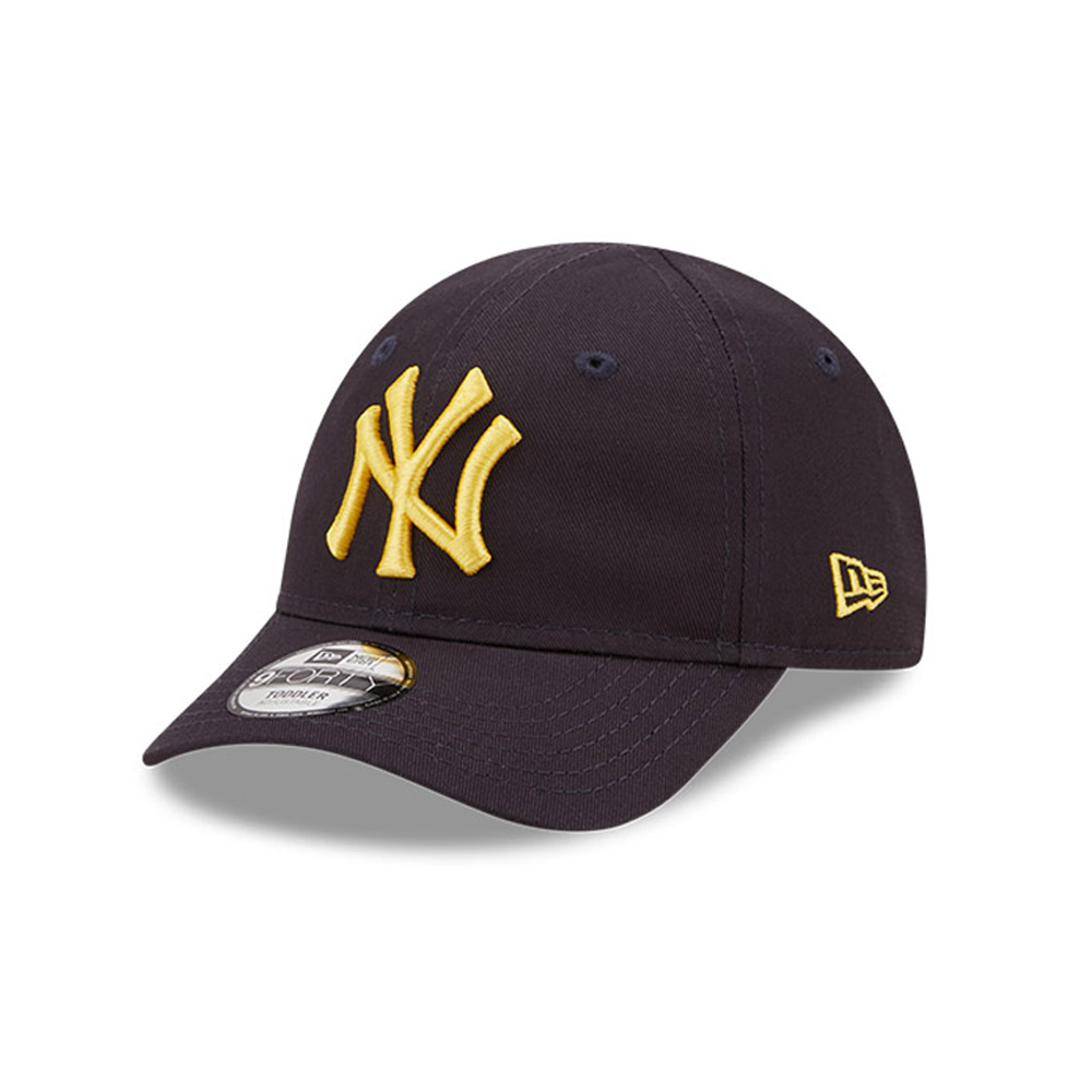 New York Yankees League Essential Dunkelblaue 9FORTY Kleinkinder Cap