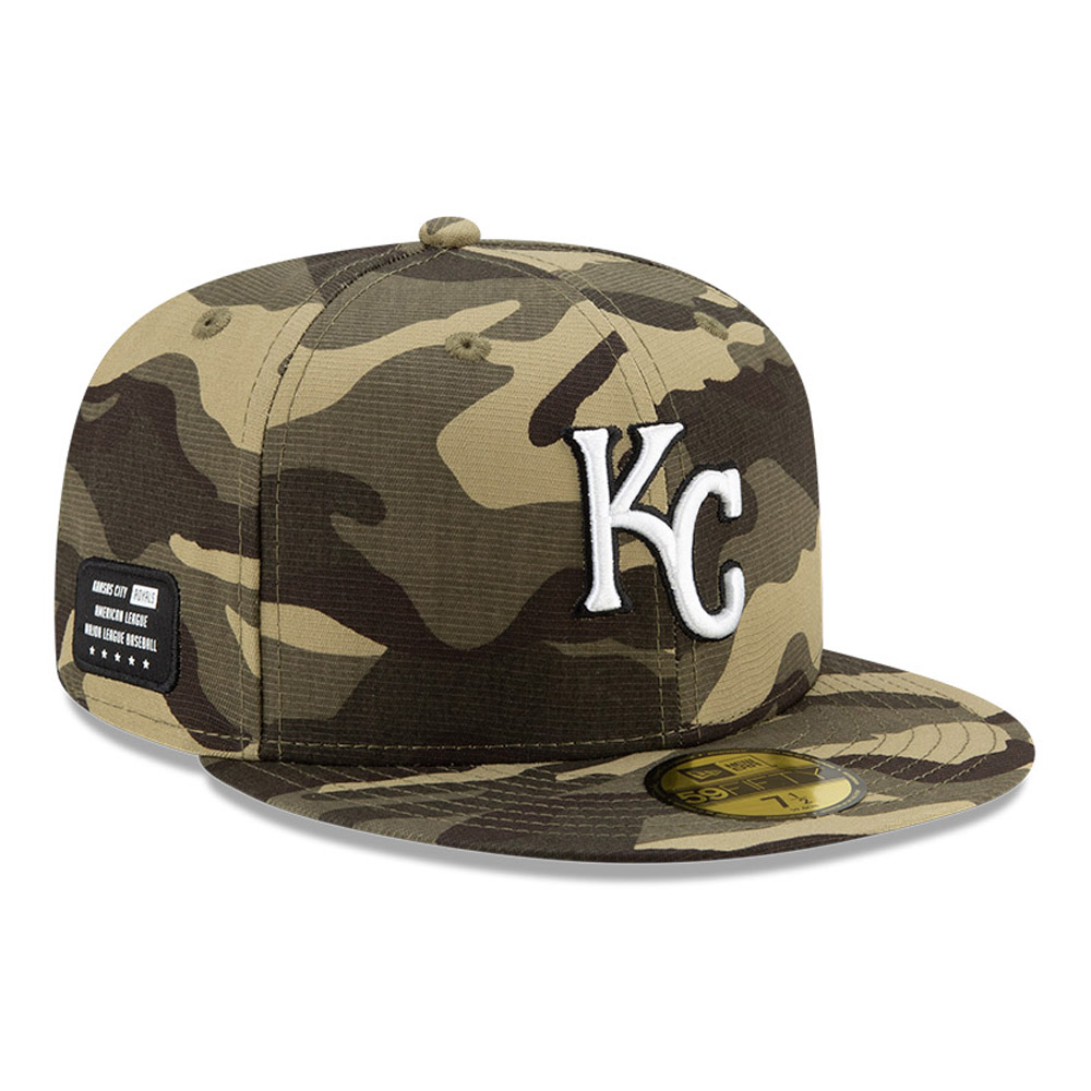 Cappellino 59FIFTY MLB Armed Forces Kansas City Royals