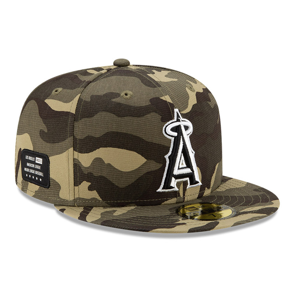 LA Angels MLB Armed Forces 59FIFTY Gorra