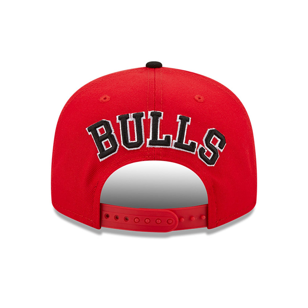 Chicago Bulls Team Arch Red 9FIFTY Snapback Cap