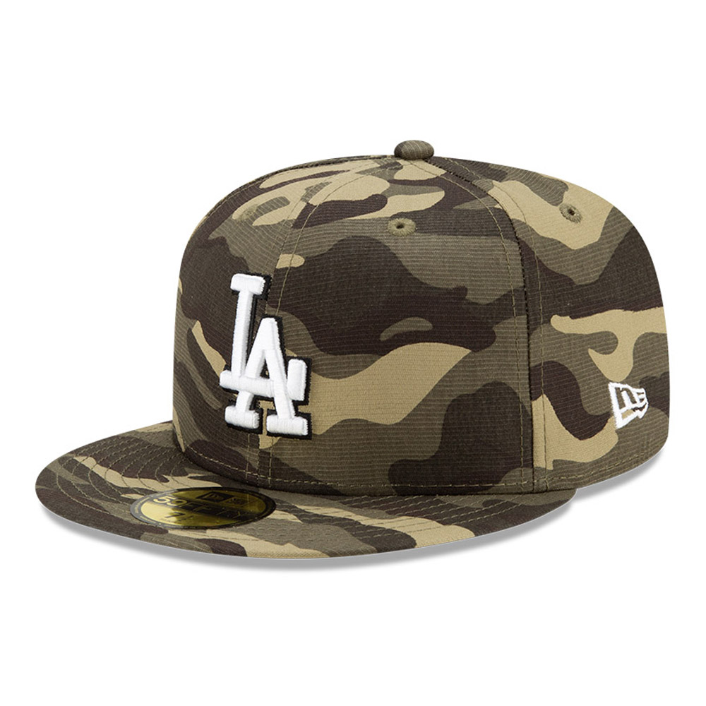 Cappellino 59FIFTY MLB Armed Forces LA Dodgers