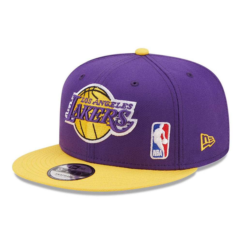 LA Lakers Team Arch Purple 9FIFTY Snapback Cap
