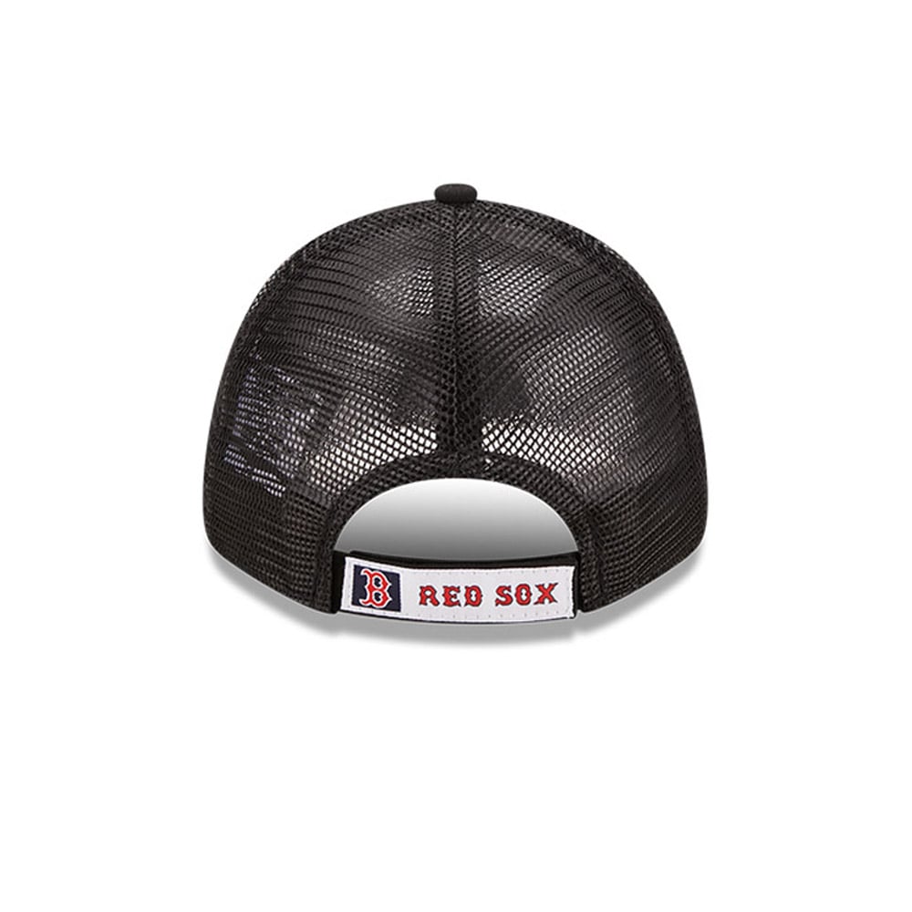Boston Red Sox Home Field Kids Black 9FORTY Trucker Cap