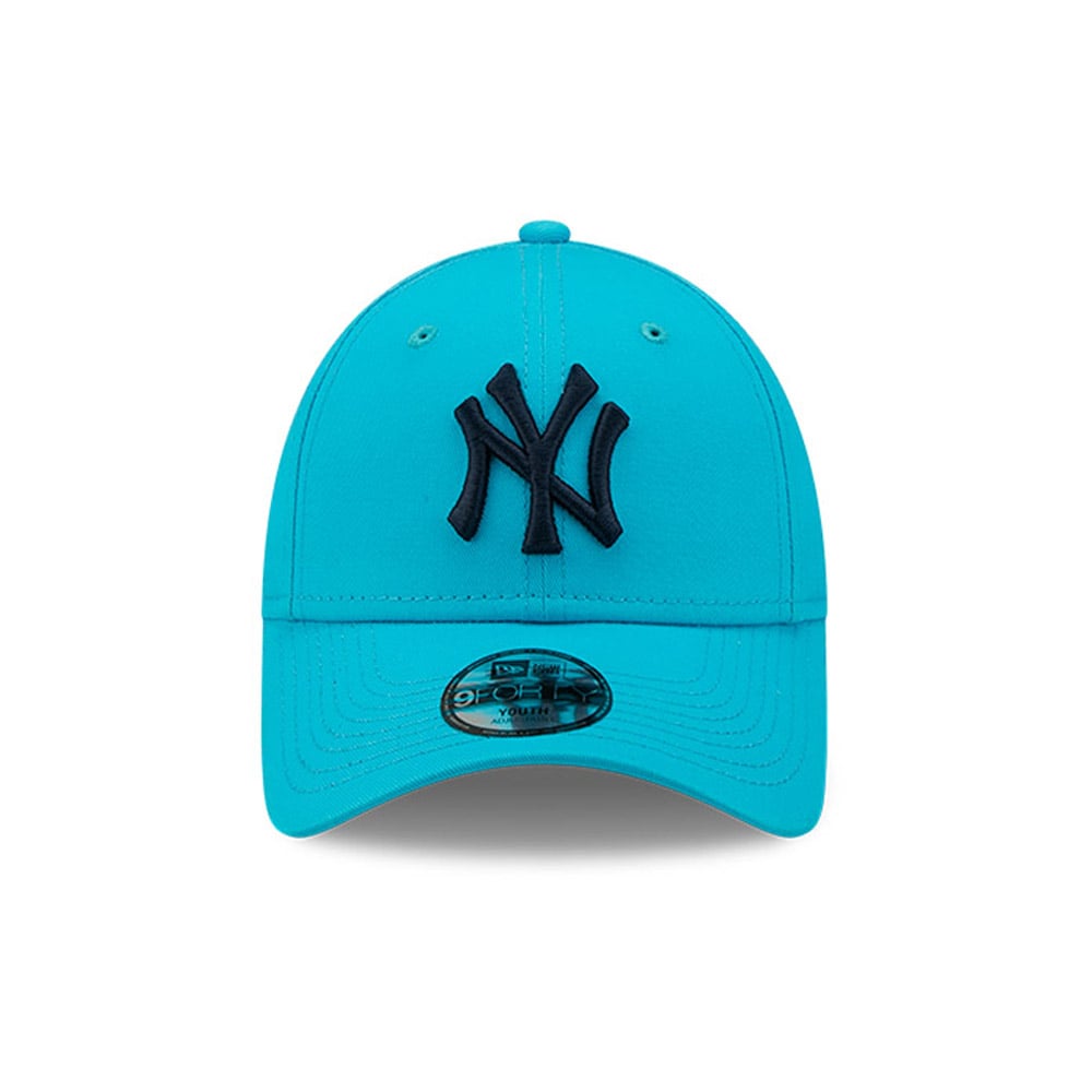 New York Yankees League Essential Kids Turquoise 9FORTY Adjustable Cap
