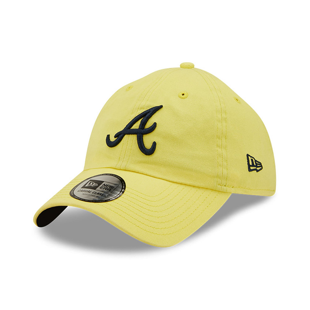Atlanta Braves Essential Yellow Casual Classic Cap