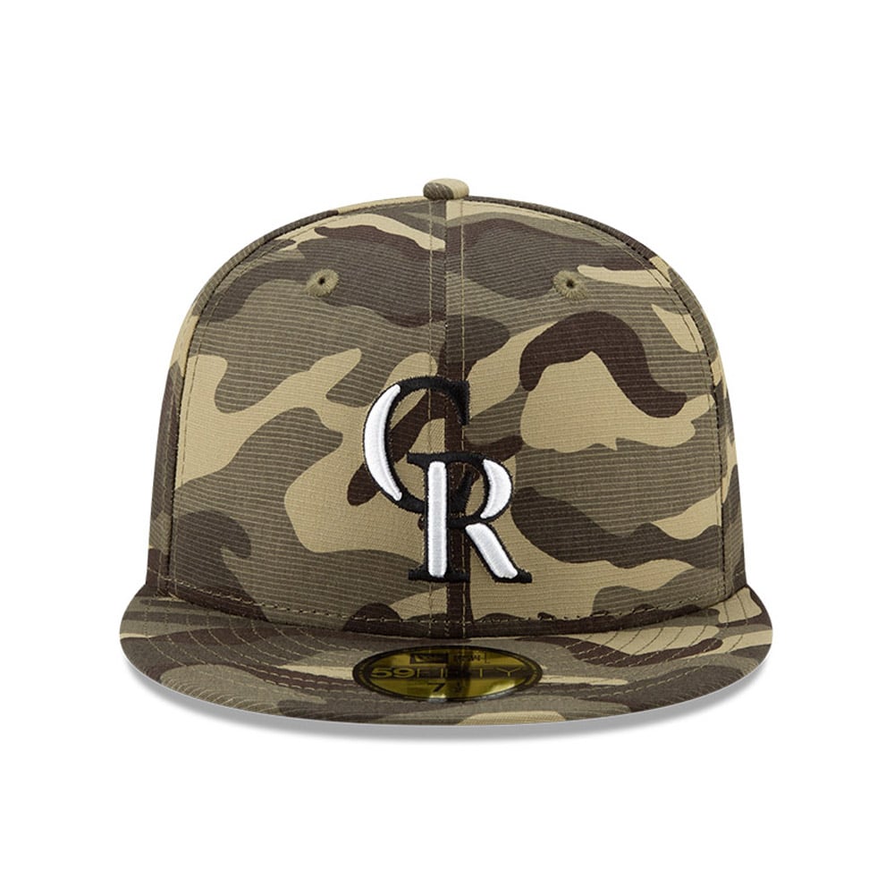 Colorado Rockies MLB Armed Forces 59FIFTY Gorra