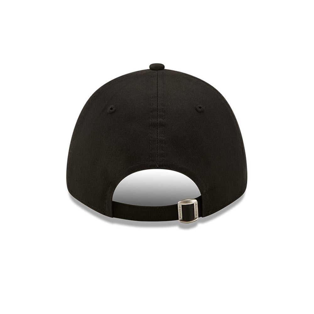 New York Yankees Logo Infill Black 9FORTY Adjustable Cap