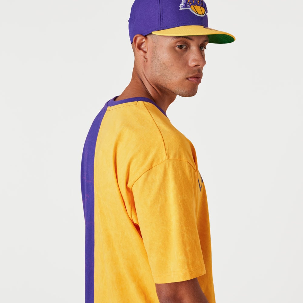 LA Lakers Split Graphic Purple T-Shirt