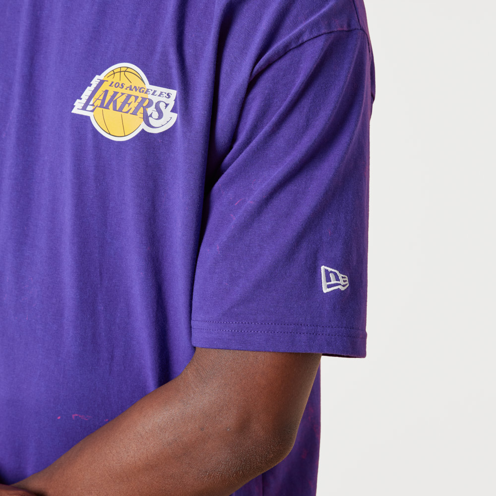 T-shirt Violet LA Lakers Team Logo