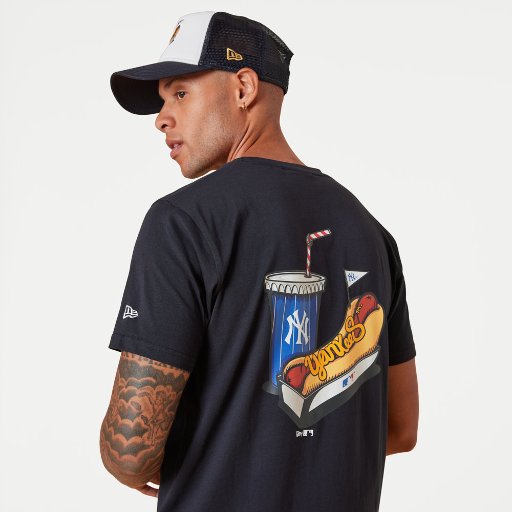 New York Yankees Stadium Graphic Navy T-Shirt