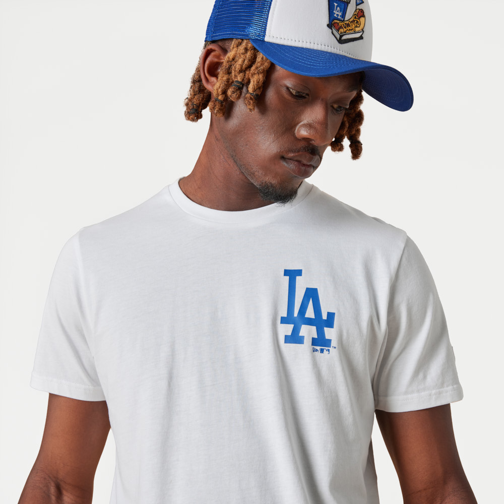 LA Dodgers Stadium Graphic White T-Shirt