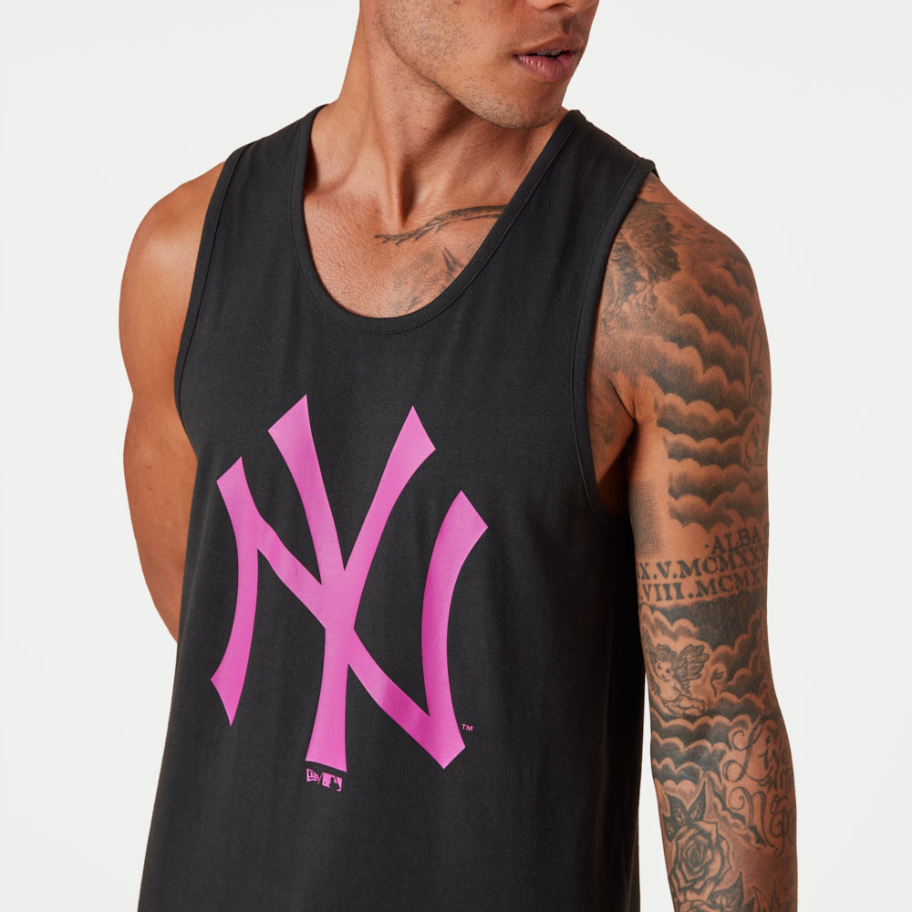 New York Yankees MLB Team Logo Black Tank Top