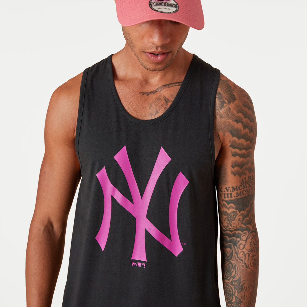 New York Yankees MLB Team Logo Black Tank Top