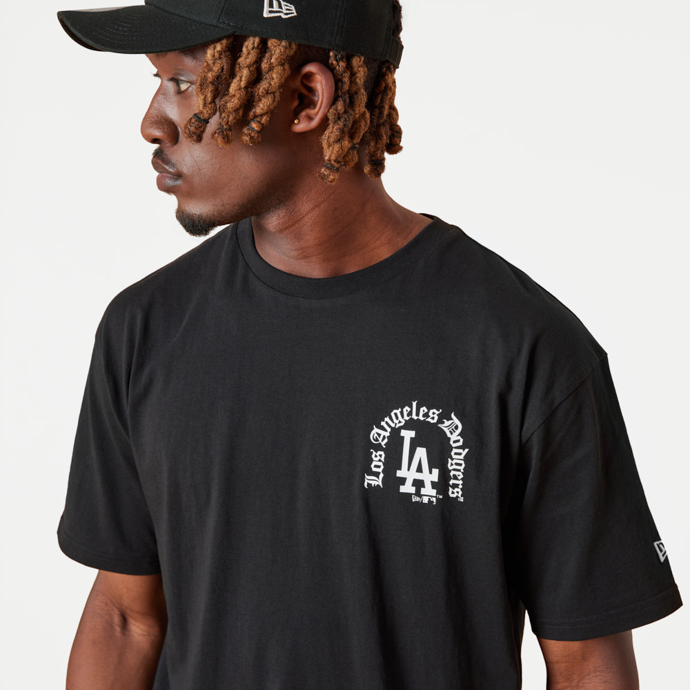 T-shirt Noir LA Dodgers MLB Graphic