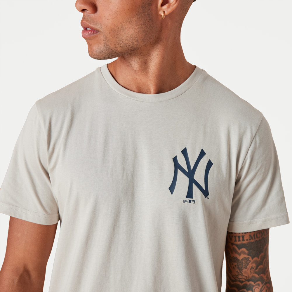 New York Yankees MLB League Essential Stone T-Shirt
