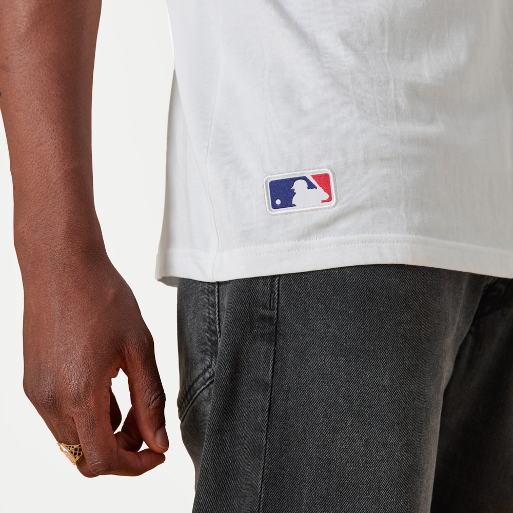T-Shirt Boston Red Sox MLB League Essential Bianca