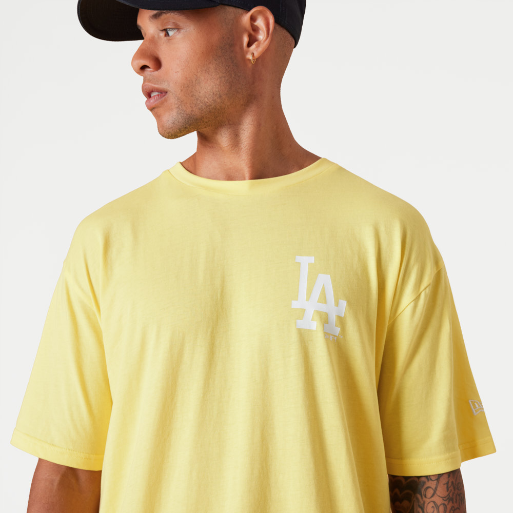 LA Dodgers MLB League Essential Yellow Oversized T-Shirt