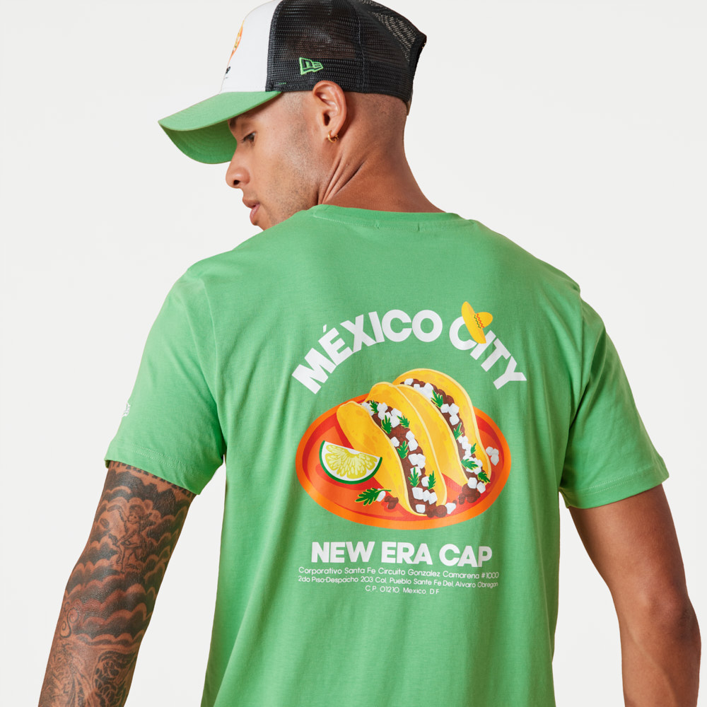 New Era Food Graphic Green T-Shirt