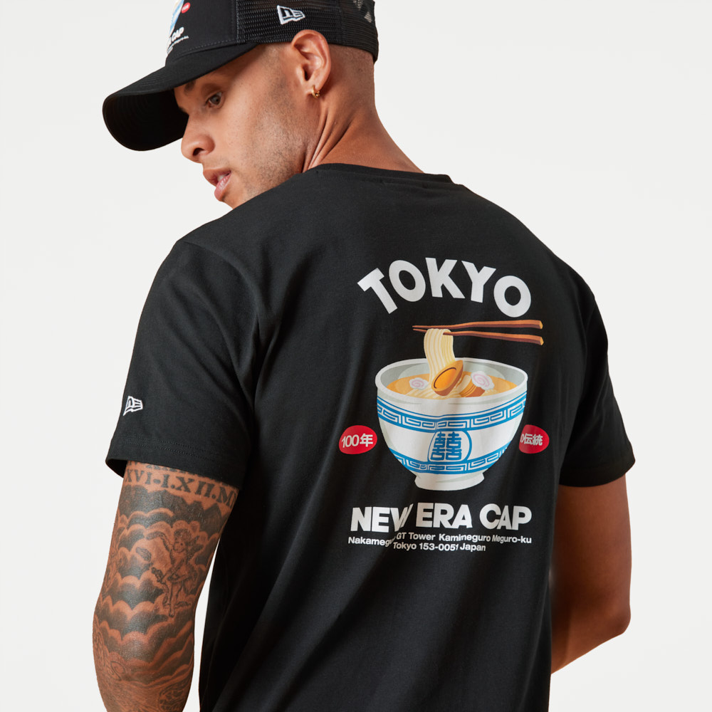 New Era Food Graphic Black T-Shirt