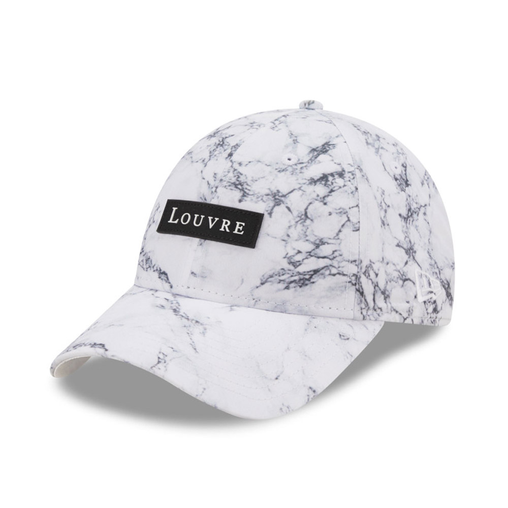 Le Louvre Marble Print White 9FORTY Adjustable Cap