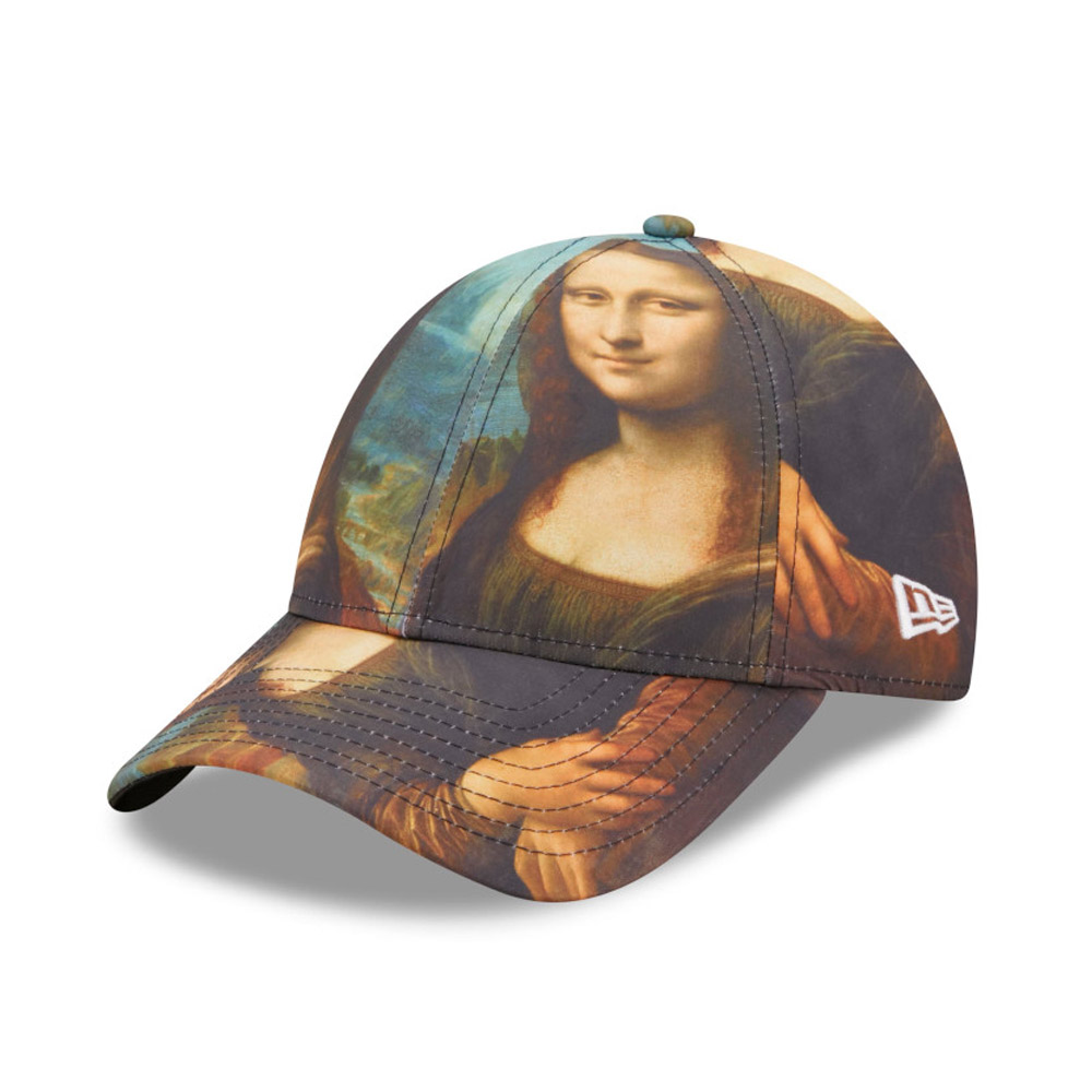 Le Louvre Mona Lisa Print 9FORTY Adjustable Cap