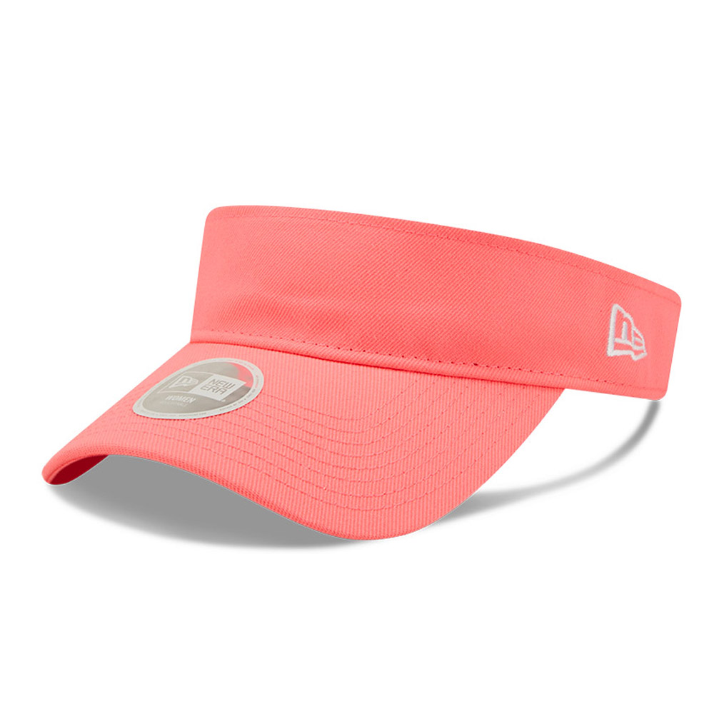 New Era Essential Womens Pink Visor Cap