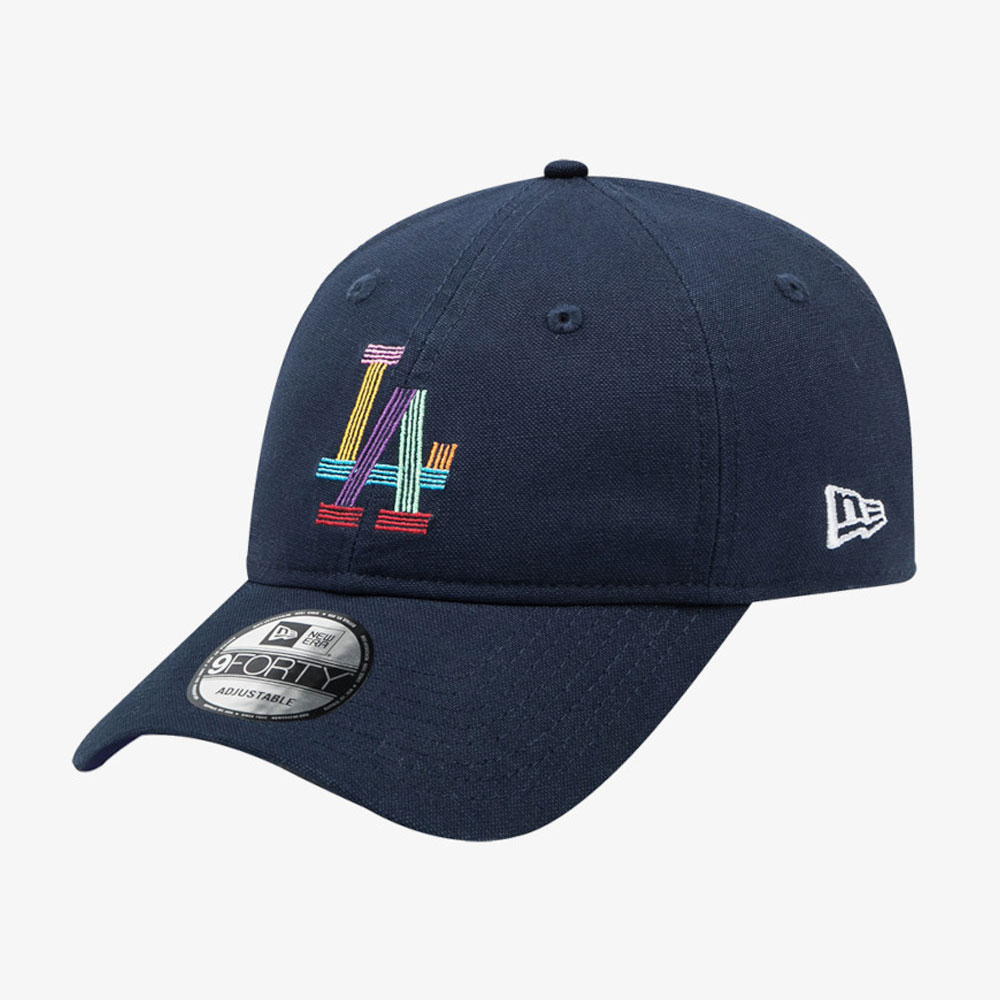 Cappellino 9FORTY Regolabile LA Dodgers MLB x BTS Blu Navy