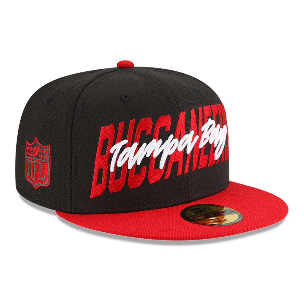 Tampa Bay Buccaneers NFL Draft Black 59FIFTY Fitted Cap